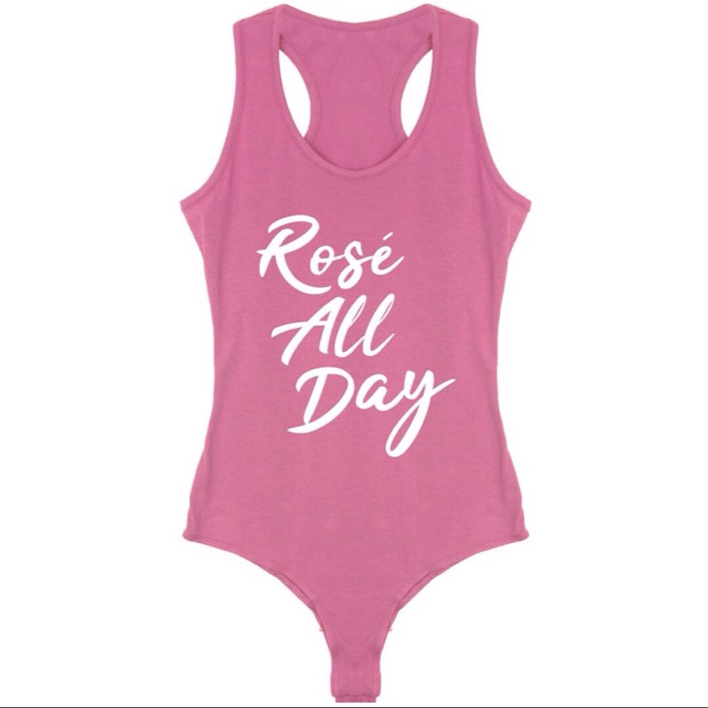 Rosé All Day Bodysuit